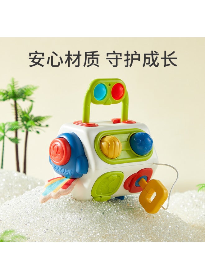 Baby Baby Busy Ball Montessori Early Education Hexaoctahedron Multi-function Hand Grab Ball Box Educational Toys 1-3 Years Old - Image 4